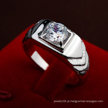 2016 Promotional Items Forme o anel dos homens do diamante do casamento do acoplamento